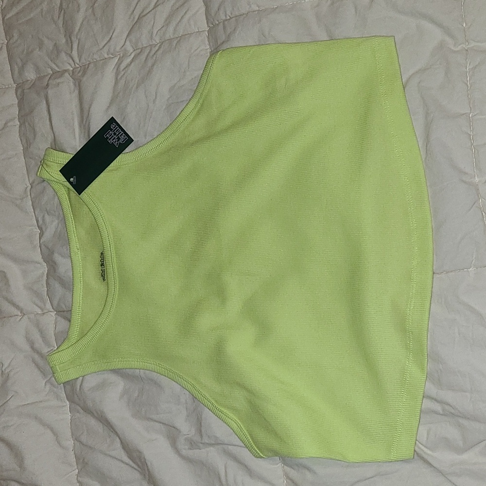 Green tank  top